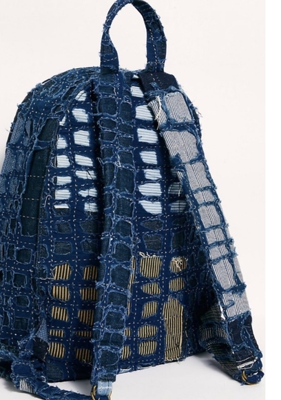 MOMO X FREE PEOPLE PATCHWORK BACKPACK main image 4